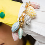 Pulseira Corrente Pop Love Color | dourado | metal com banho, metal esmaltado e corrente metálica | Ene Ene