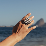 Anel Coração Copacabana PB