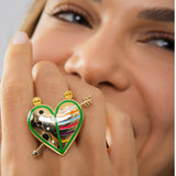 Anel Gêmeos Indecisa