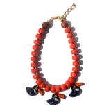 Colar Tucanos Saripoca Coral