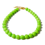 Choker Bubble Emma Murano Verde | verde | murano, miçangas e metal com banho | Ene Ene