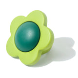 Anel Resina Daisy Fosco Verde