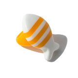 Anel Sardinha Navy Branco e Amarelo