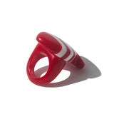 Anel Sardinha Navy Vermelho e Branco