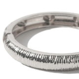 Bracelete Texturizado Ayo Prateado