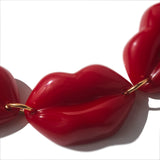 Choker Beijo Vermelho