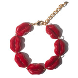 Choker Beijo Vermelho