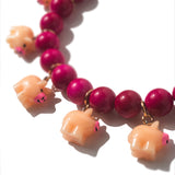 Choker Bubble Emma Murano Porco Rosa