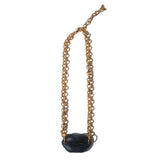 Colar Corrente Beijo Preto