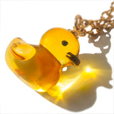 Colar Corrente Crystal Duck