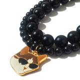 Colar Duplo Bubble Cat Fight!