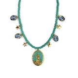 Colar Miçanga Iemanjá