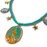 Colar Miçanga Iemanjá