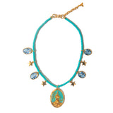 Colar Miçanga Iemanjá