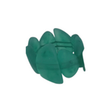 Pulseira Resina Geométrica Turquesa