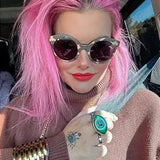 Anel Olho Grego Verde Transparente