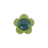 Anel Resina Daisy Fosco Verde