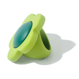 Anel Resina Daisy Fosco Verde