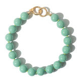 Choker Bola Verde Menta | menta e verde | resina premium e metal esmaltado | Ene Ene