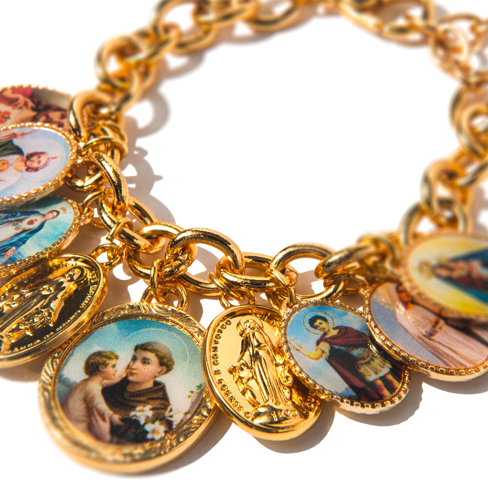 Pulseira Corrente Santos | dourado | metal com banho e corrente metálica | Ene Ene