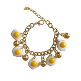 Pulseira Corrente Ovo Frito